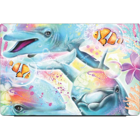 Pastel Dolphins by Sheena Pike Dell Vostro Skin